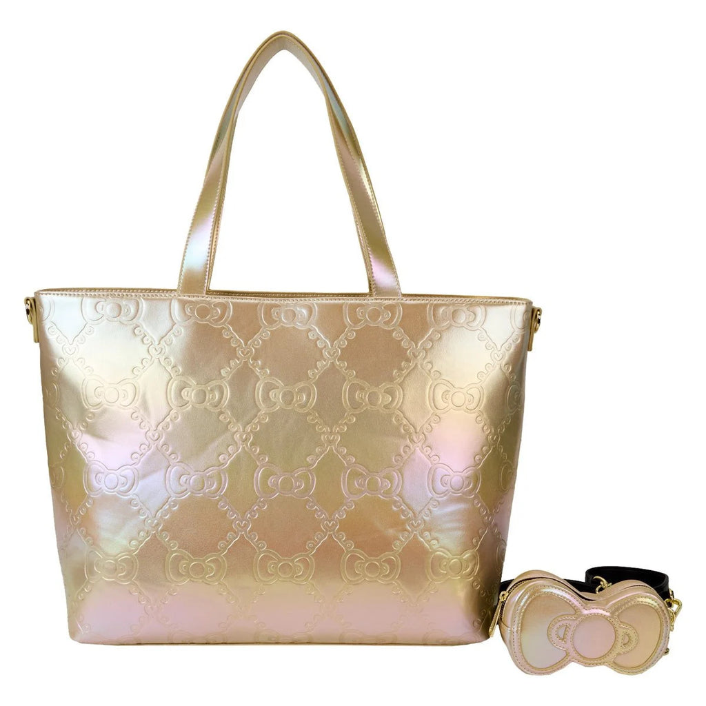 Hello Kitty 50th Anniversary Gold Tote Bag