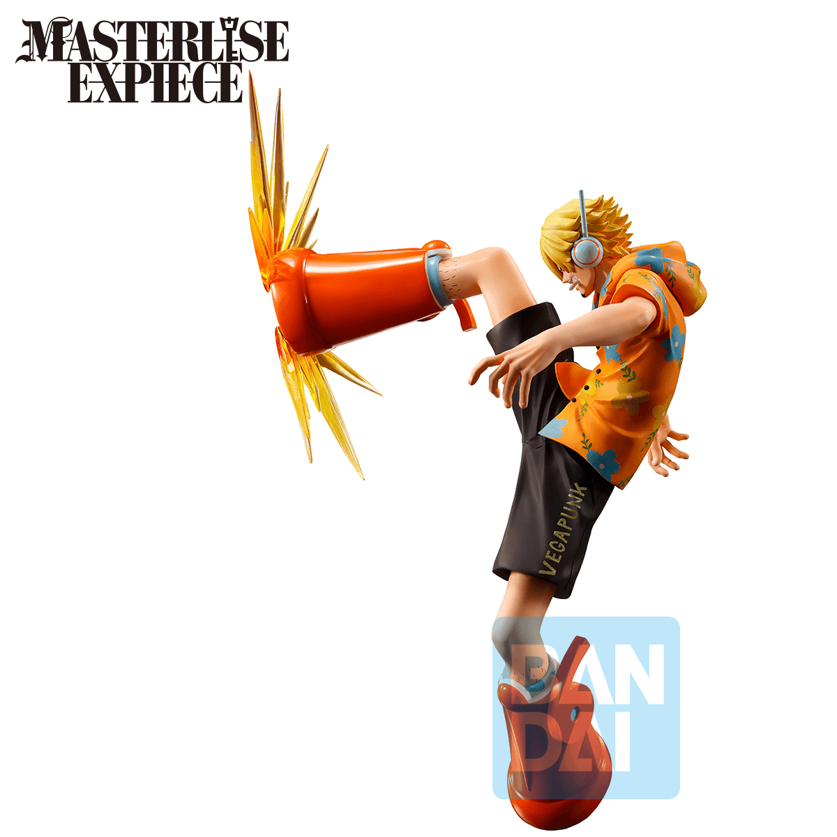 One Piece Sanji Burst of Energy Masterlise Expiece Ichibansho Figure