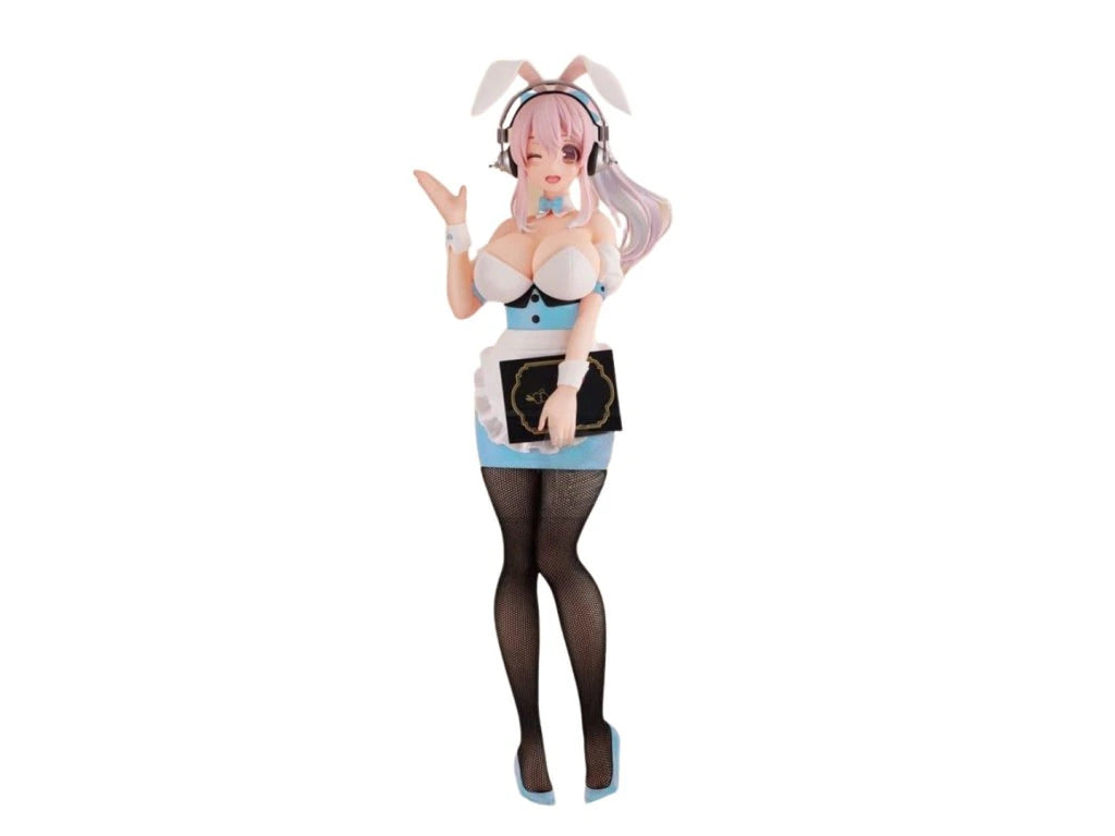 Super Sonico [Waitress Light Blue Color Ver.] BiCute Bunnies Figure