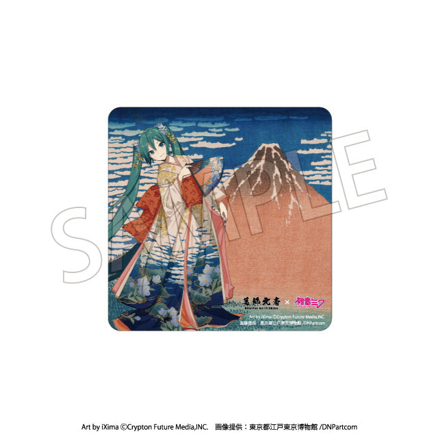 Hatsune Miku x Hokusai Katsushika Clear Morning [Thirty-Six Views of Mount Fuji] Car Magnet