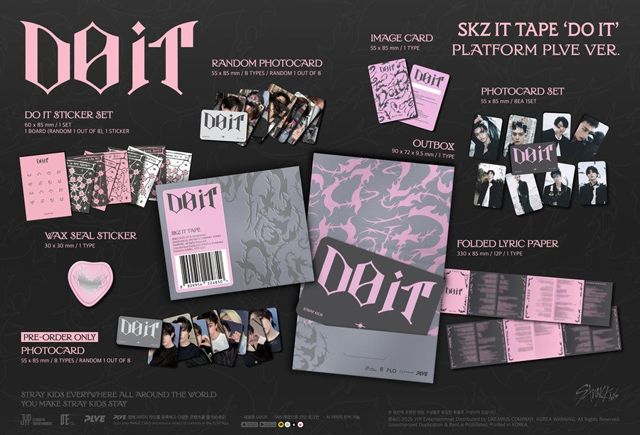 Stray Kids [Do It] SKZ It Tape [Platform PLVE Ver.]