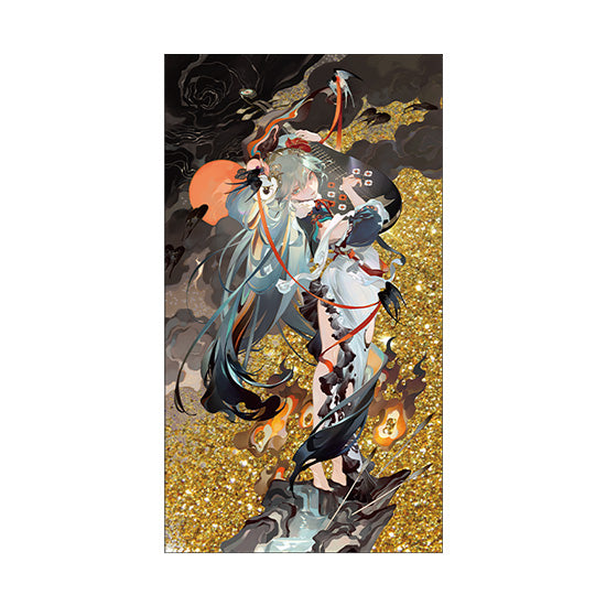 Hatsune Miku [Shiman Maifu Ver.] Glitter Acrylic Block