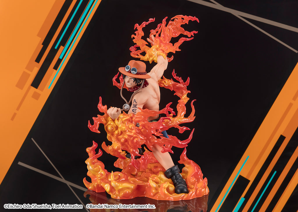 One Piece Portgas D. Ace Bounty Rush 5th Anniversary Extra Battle FiguartsZERO Statue