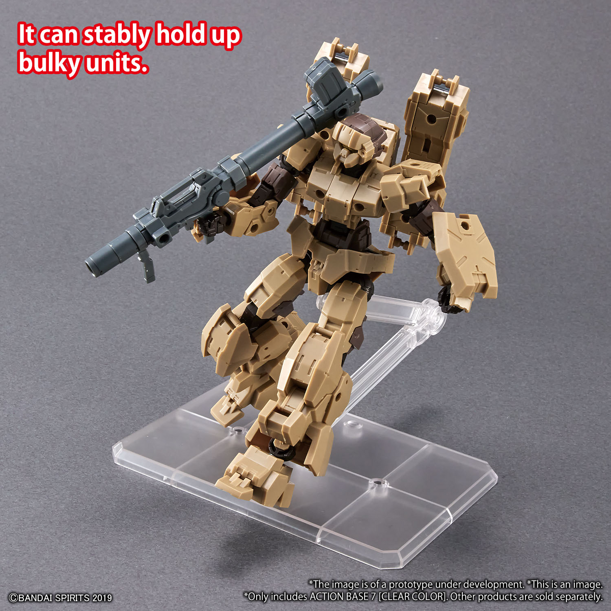 Bandai Hobby Action Base 7 Clear Color
