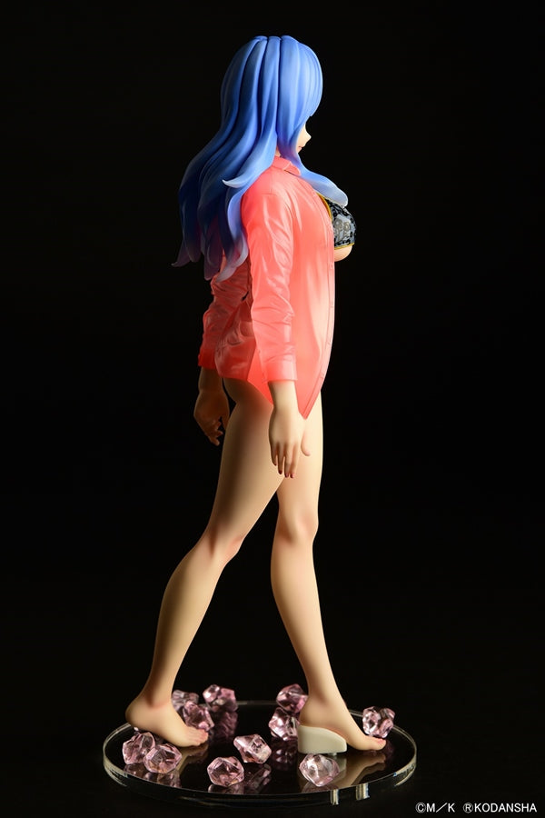 Fairy Tail Juvia Lokser [Gravure Style] [Black Bikini!!] Wet Shirt 1/7 Scale Statue (1)