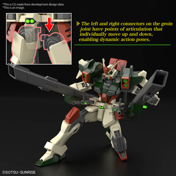 Gundam Seed Freedom HGCE Lightning Buster Gundam 1/144 Scale Model Kit