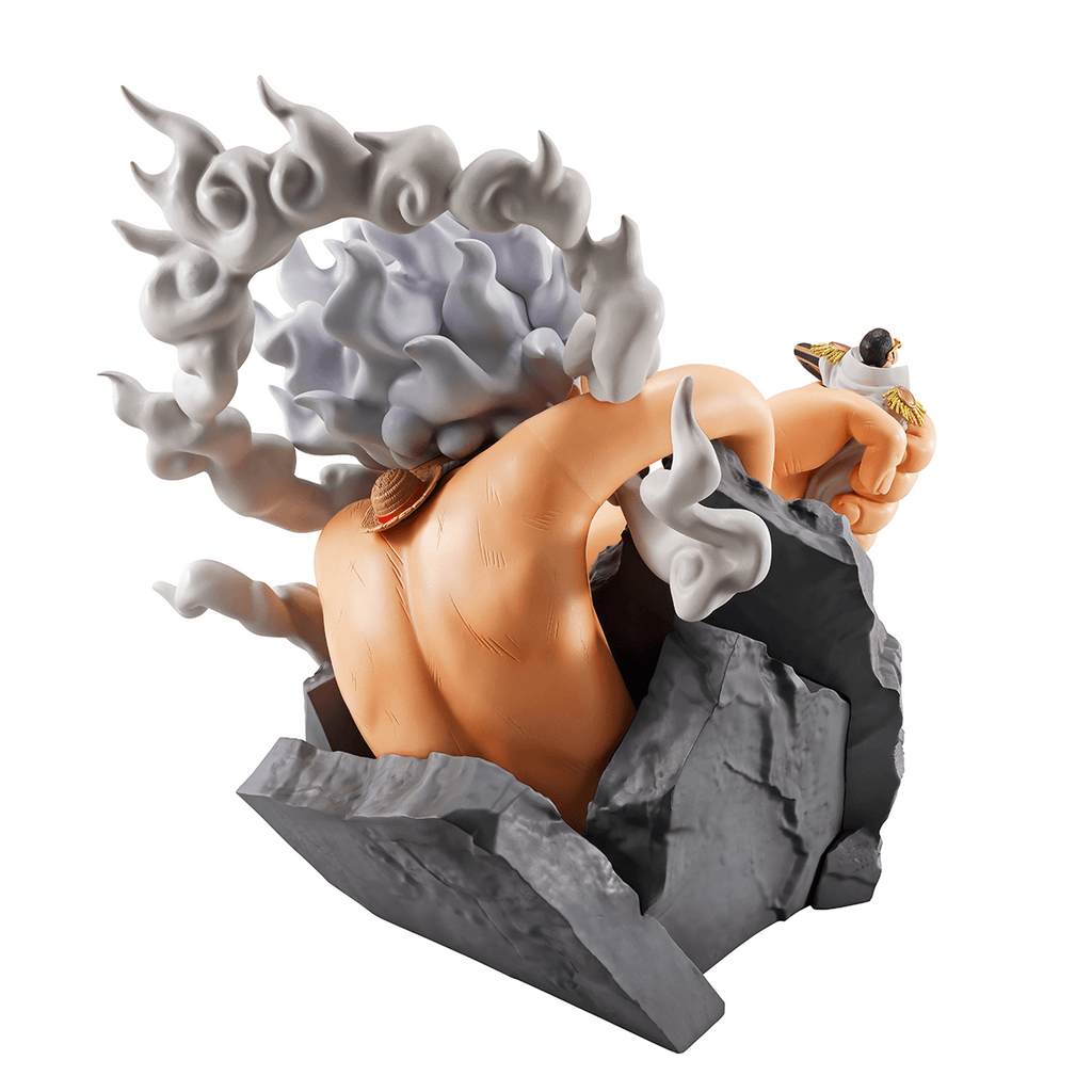 One Piece Monkey D. Luffy Gear 5 vs Borsalino Burst of Energy Revible Moment Ichibansho Figure