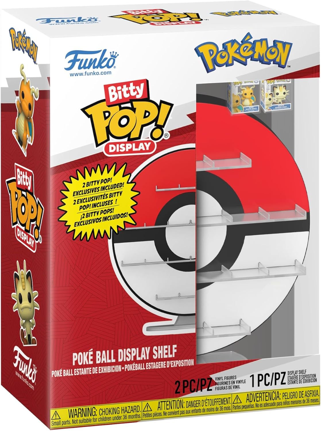 pokemon bitty pop display shelf