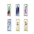 Six acrylic standees featuring anime-style female characters in traditional Chinese-inspired clothing, arranged in two rows of three on a plain white background.