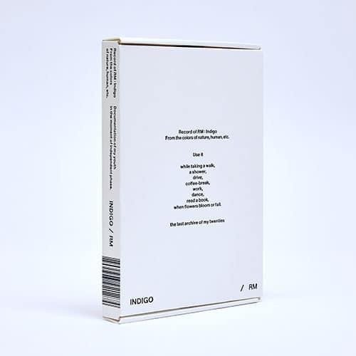 RM [Indigo] 1st Solo Album - Book Edition