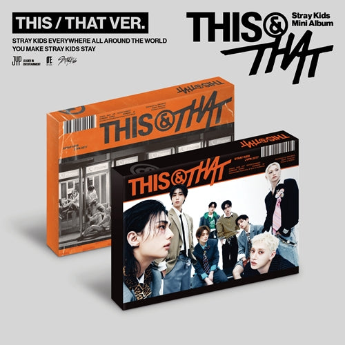Stray Kids Mini Album [THIS & THAT] THIS Version/THAT Version