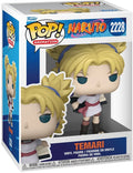 Funko Pop! Animation Naruto Temari vinyl figure number 2228 in its original retail packaging, featuring a blonde character with blue eyes and a blue headband.