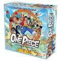 One Piece board game box with characters and colorful design