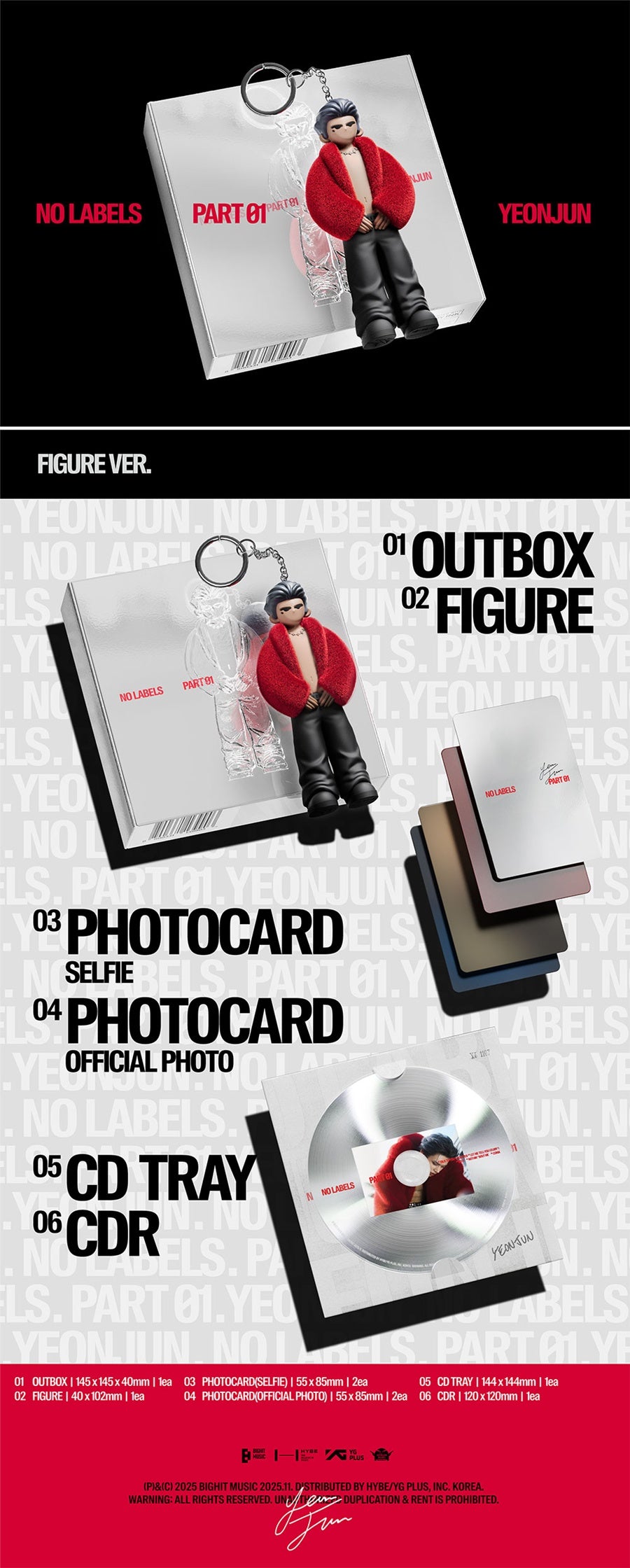 YEONJUN [NO LABELS: PART 01] Figure Version