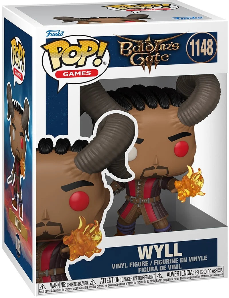 wyll from baldur's gate funko pop